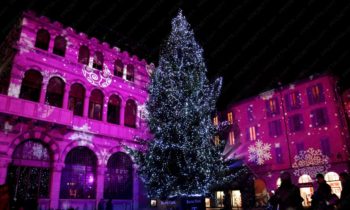 Proiezioni a tema natalizio - Como Magic Light Festival