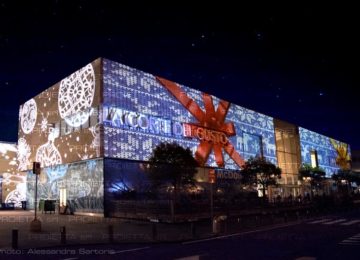 Proiezioni su grandi centri commerciali