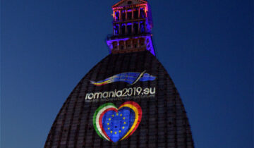 Proiezioni sulla Mole a Torino