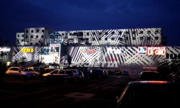 Proiezioni su grandi centri commerciali