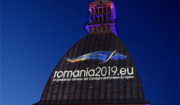 Proiezioni sulla Mole a Torino