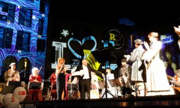 Lovere proiezioni scenografiche per la notte romantica
