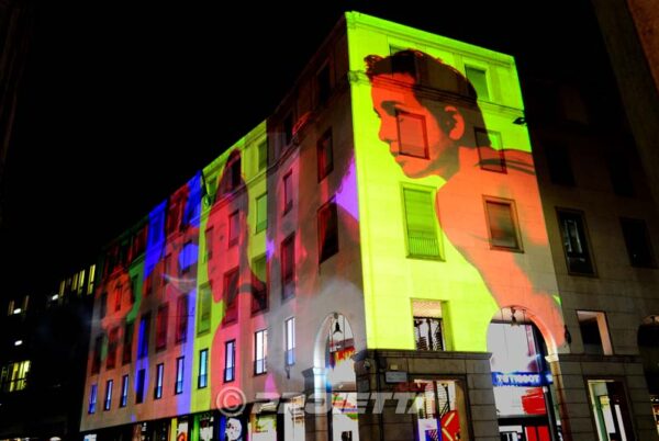 Video Mapping Nike Milano
