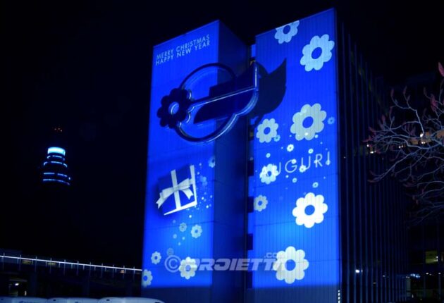 Proiezione di grafiche in movimento personalizzate -